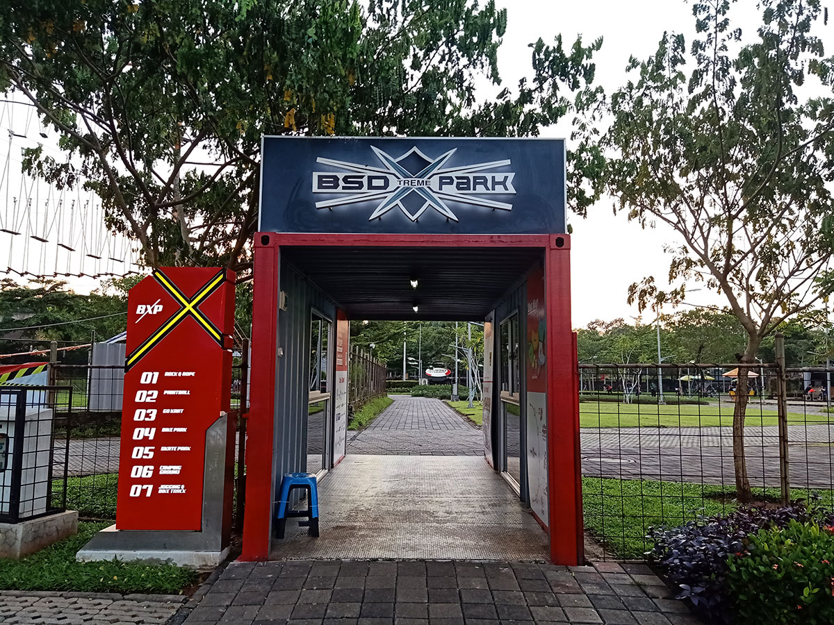 Lokasi Wisata BSD Xtreme Park